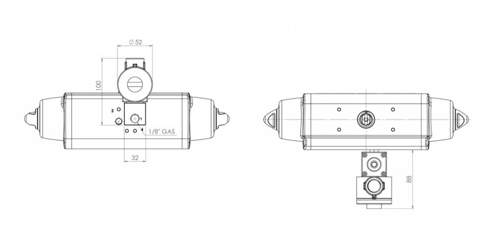 ATEX II2GD EXD IIC T4-T6 bobi̇nli̇ 1/8” 3/2 NC solenoi̇d vana